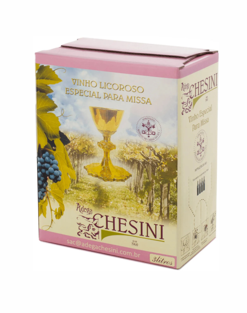 Vinho Chesini Licoroso Bag in Box 3 L