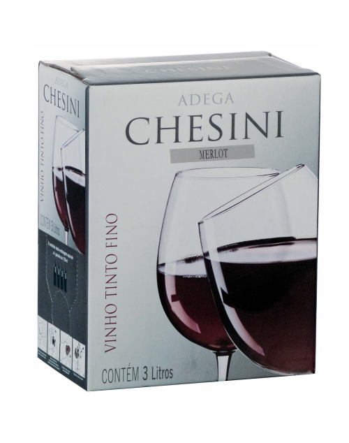 Vinho Chesini Merlot Bag in Box 3 L