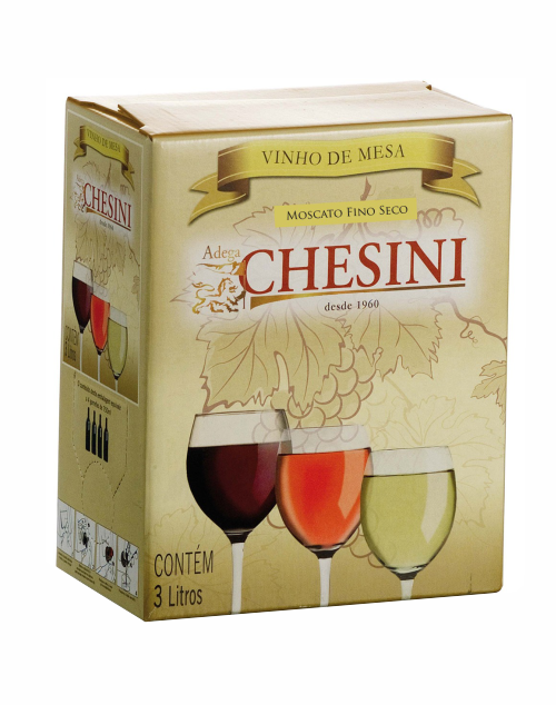 Vinho Chesini Vinho Moscato Bag in Box 3 L