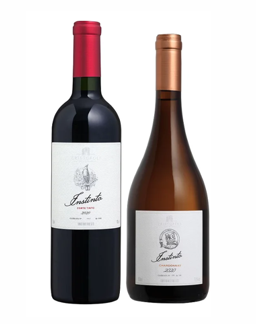 Combo Cristofoli Instinto + Brinde (Saca-rolhas ou tampa capacete)