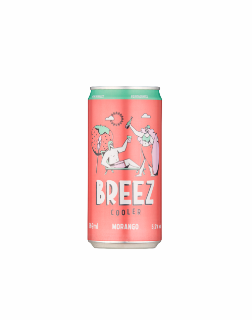 Cooler Galiotto Breez Morango 269 ML