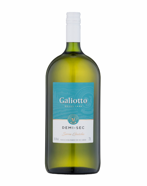 Vinho Galiotto Niágara Branco Demi Sec 2 L