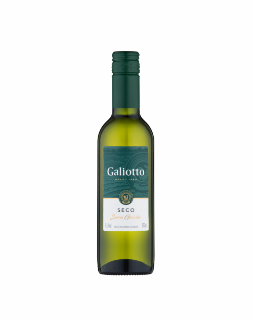 Vinho Galiotto Niágara Branco Seco 375 ML