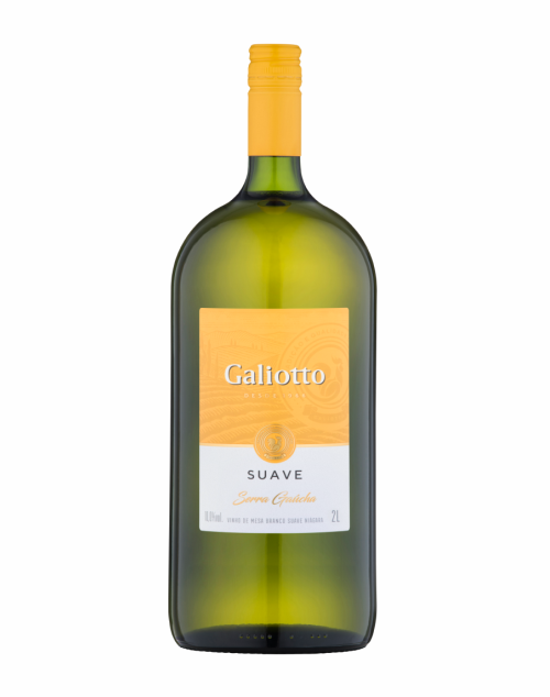 Vinho Galiotto Niágara Branco Suave 2 L