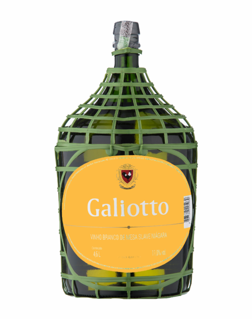Vinho Galiotto Niágara Branco Suave 4,6 L