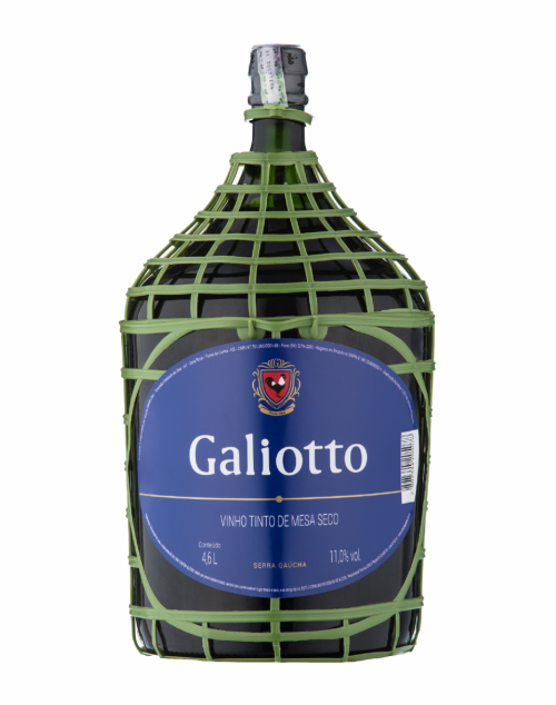 Vinho Galiotto Tinto Seco 4,6 L