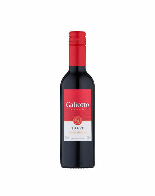 Vinho Galiotto Tinto Suave 375 ML