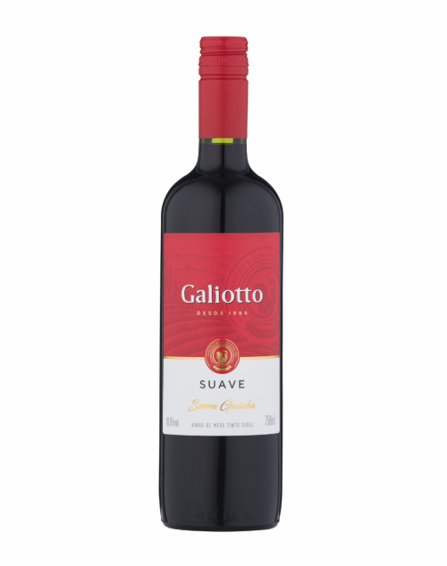 Vinho Galiotto Tinto Suave 750 ML