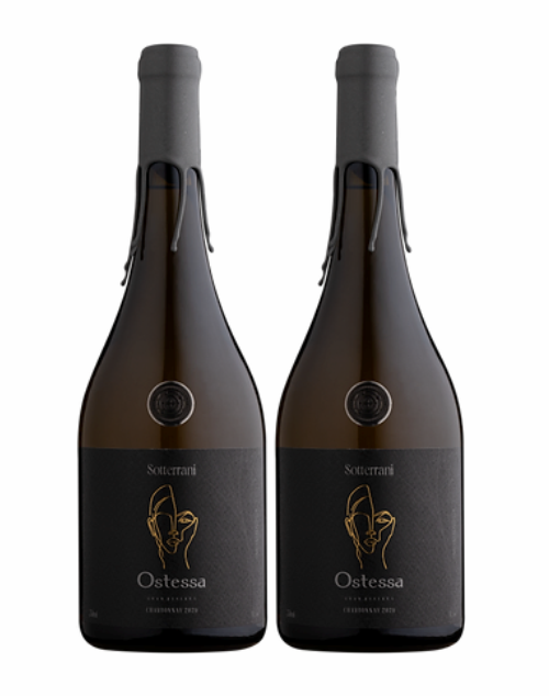 Combo Sotterrani Ostessa Chardonnay 750 ML – 2 garrafas