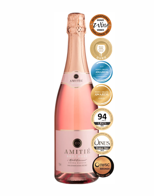 Espumante Amitié Brut Rosé 750 ML