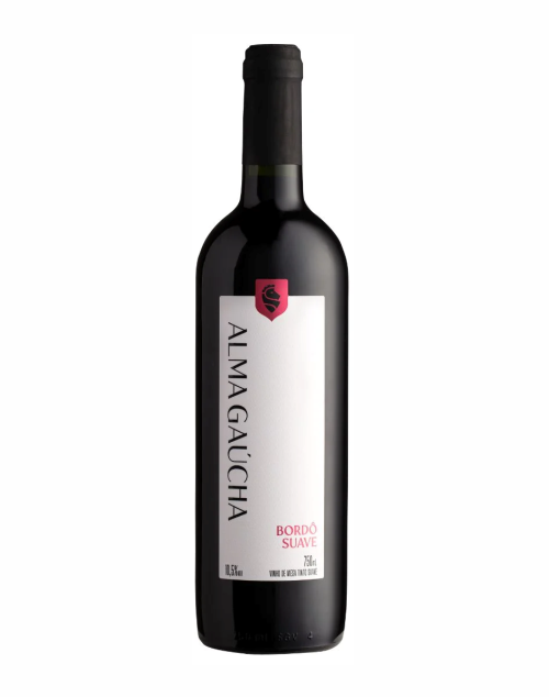Vinho Gazzaro Alma Gaúcha Bordô Suave 750 ML